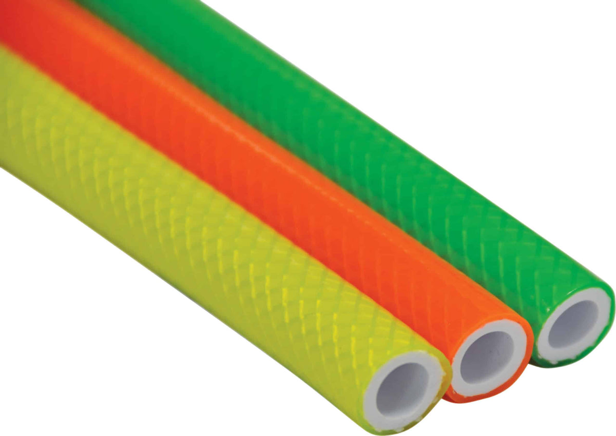 Hi Visibility PVC Reinforced Hose 18.5mm O/D x 12.5mm (1/2") I/D x 30 Mtr