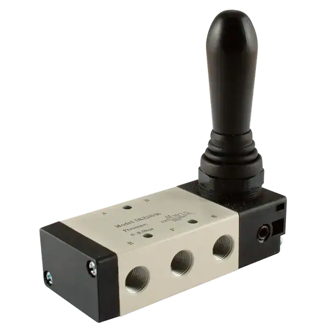 5/3 Lever Operated Directional Valve, Detented