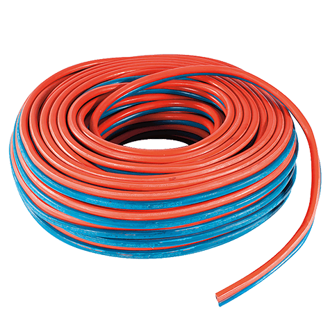 Twin Oxygen/Acetylene Hose 1/4" (6mm) I/D x 50 Mtr
