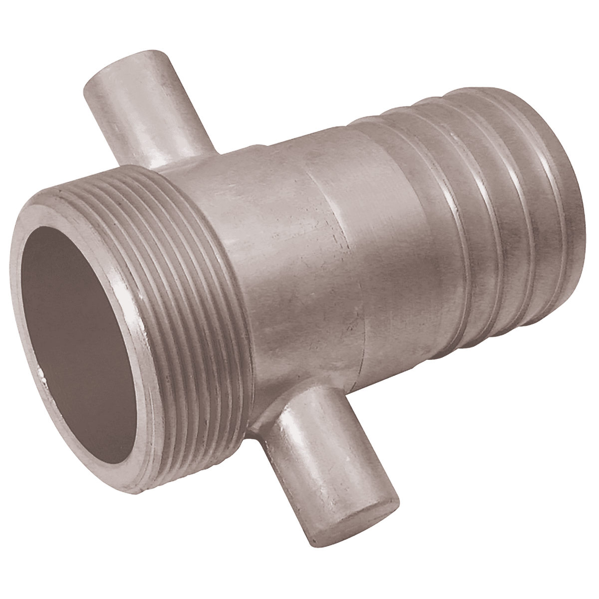 Trench Pump Coupling Half, 1.1/4" BSPP Male Threaded x 1.1/4" Hose Tail