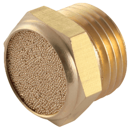 Flat Brass & Sintered Bronze Silencers