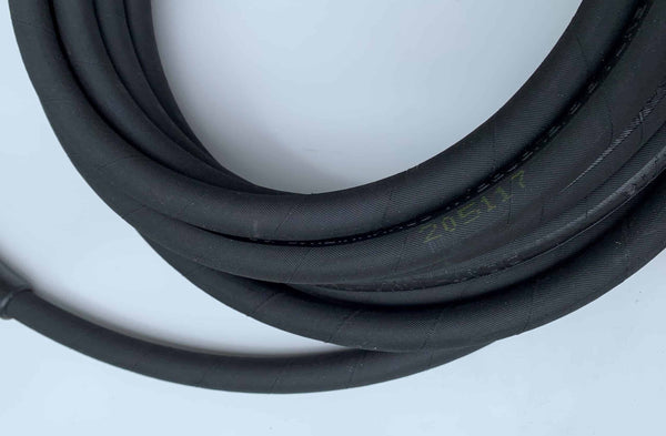 1/4" 1 Wire Black Pressure Washer Hose, M22 Fem x M22 Fem
