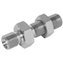 5/8" BSPP x 5/8" BSPP Equal Male/Male Bulkhead