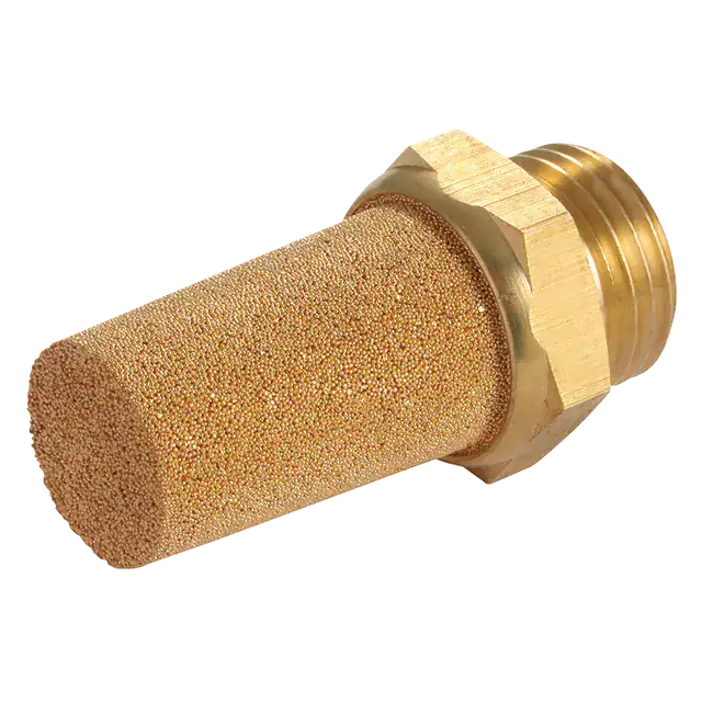 Coned Brass & Sintered Bronze Silencers