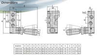 5/2 Lever Operated Directional Valve