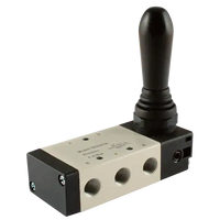 5/3 Lever Operated Directional Valve, Detented