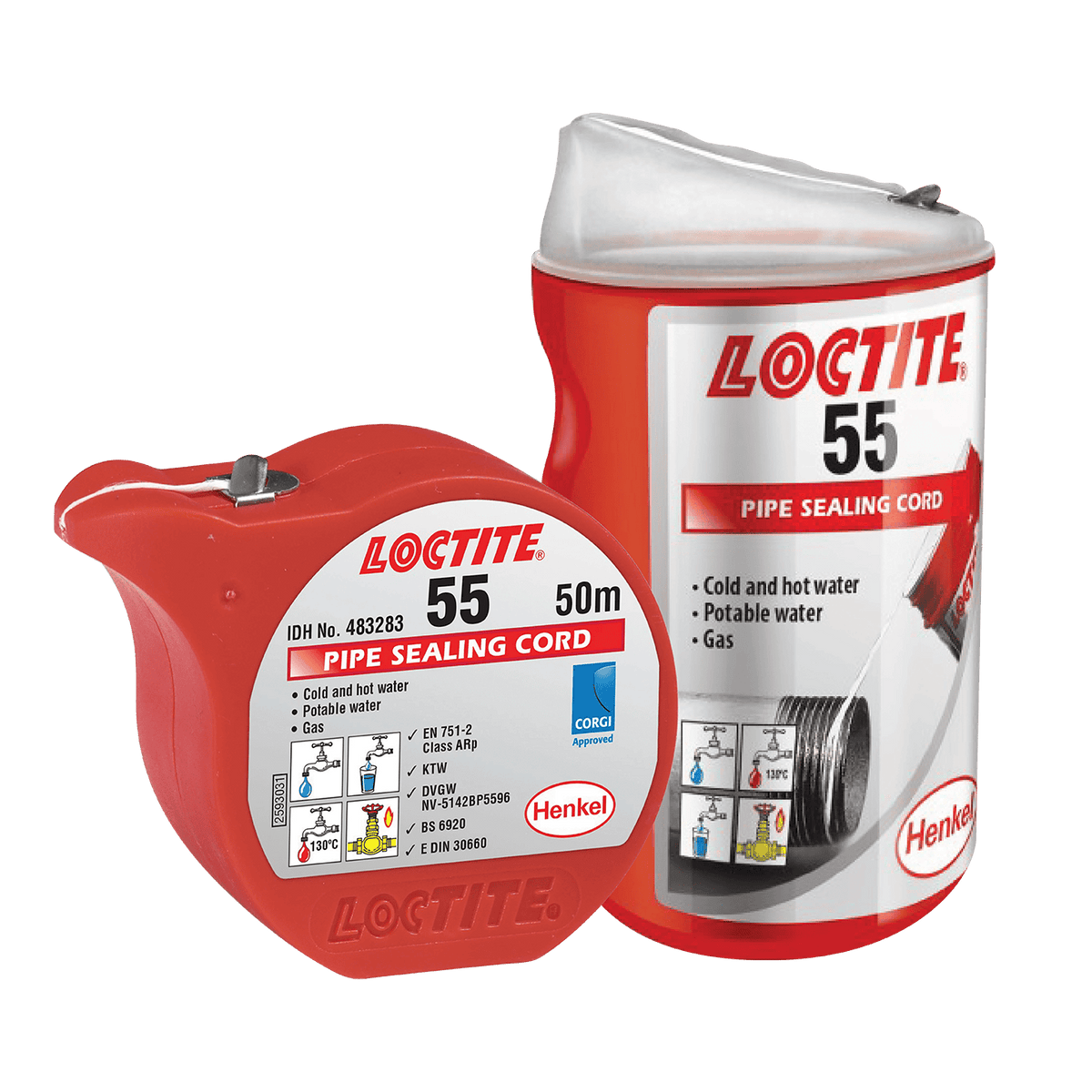 Loctite 55 Thread Sealing Cord x 50 Mtr
