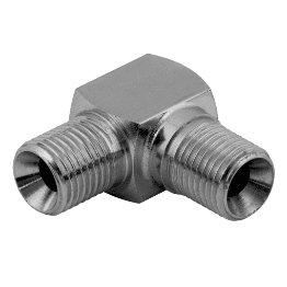 3/4" BSPP x 3/4" BSPP Male/Male Compact Elbow