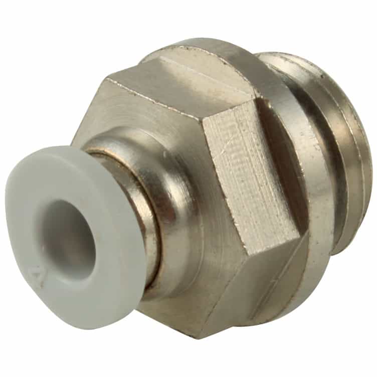 Push In Male Stud Parallel 1/8" BSPP x 8 O/D