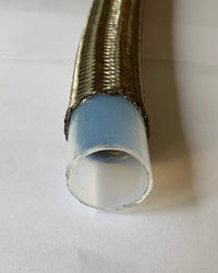 3/8" Smooth Bore PTFE c/w Single Stainless Steel Braid