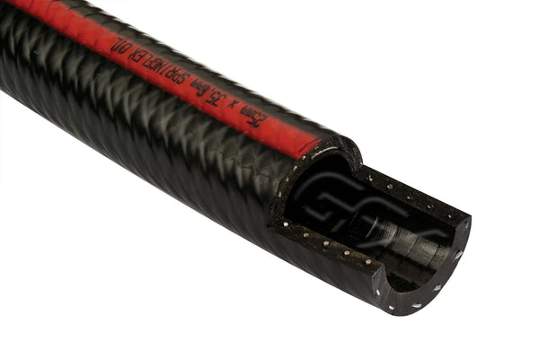 32mm I/D Springflex Reinforced Braided Oil Resistant Hose