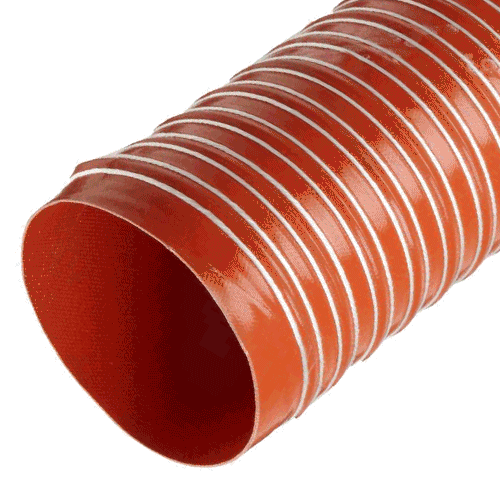 Double Ply Silicone Coated Glass Fabric Ducting x 4 Mtr