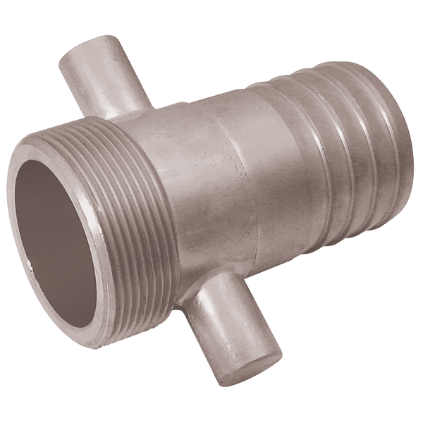 Trench Pump Coupling Half, 1" BSPP Male Threaded x 1" Hose Tail