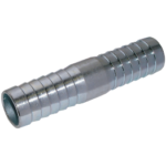 Steel Plated Hose Connector to suit 3/8" I/D Hose